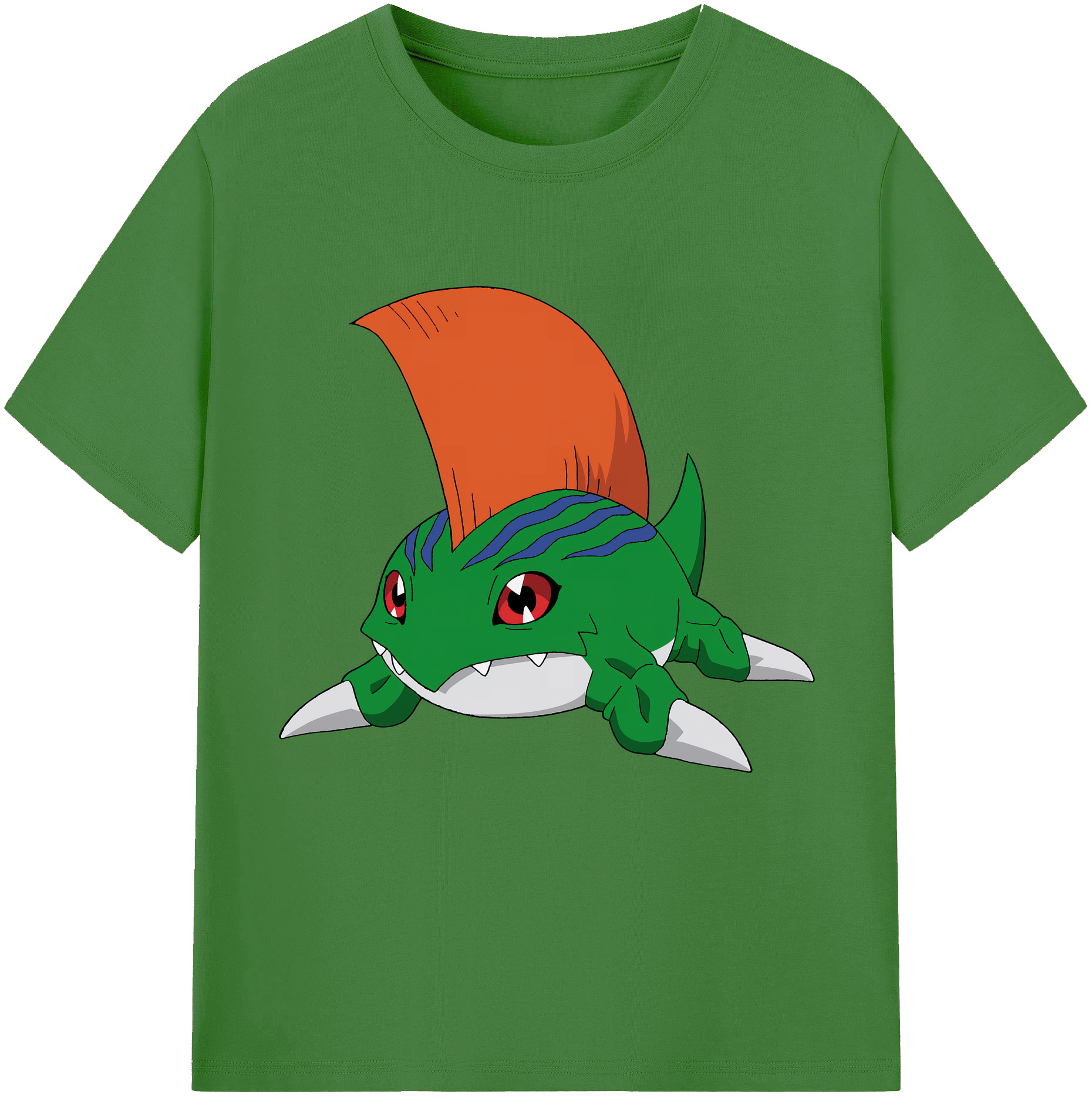 （画像用） Digimon デジタルモンスター/デジモン レディースカジュアルプリントTシャツ（綿100％）